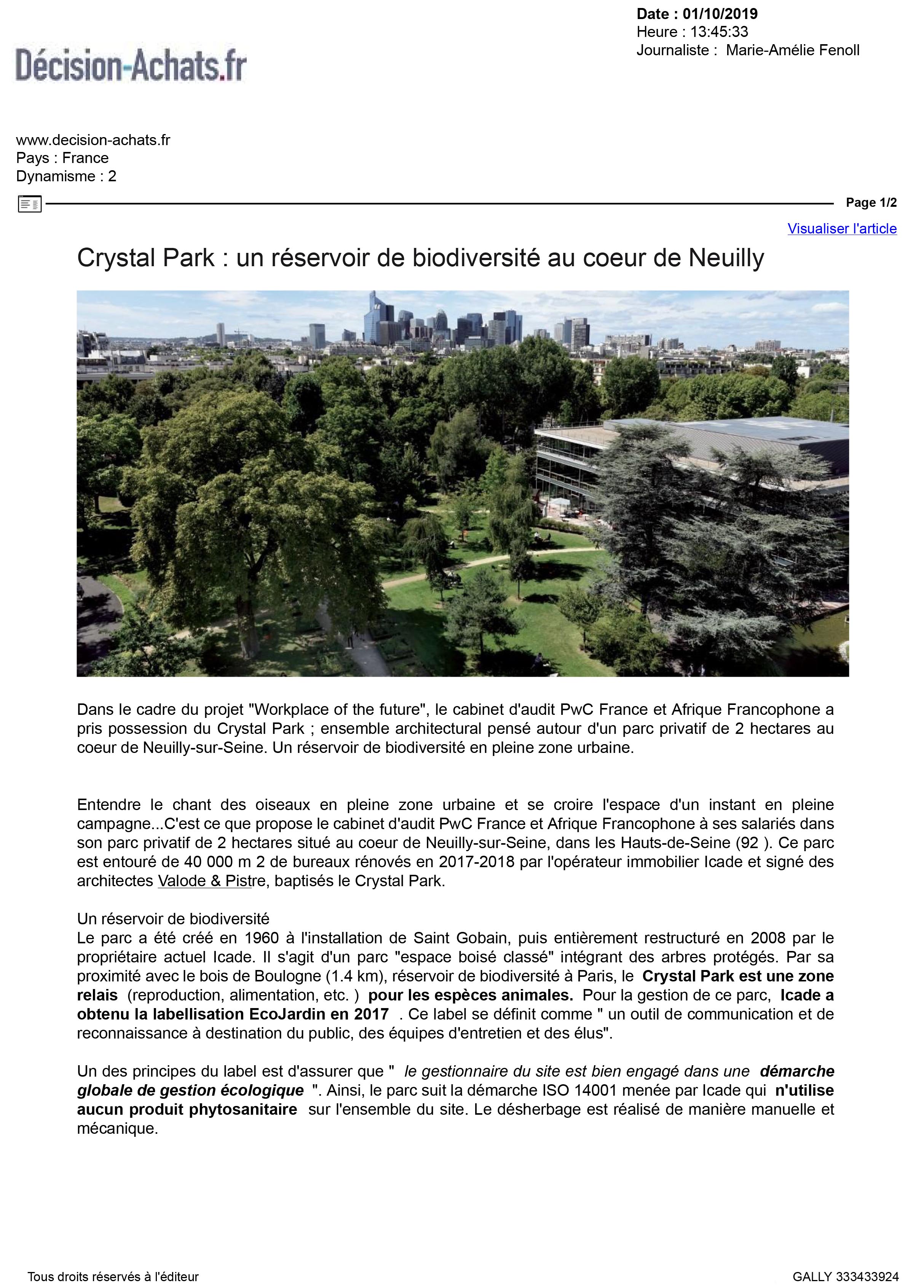 Crystal park