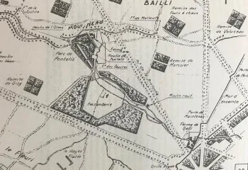plan historique de la plaine de Versailles