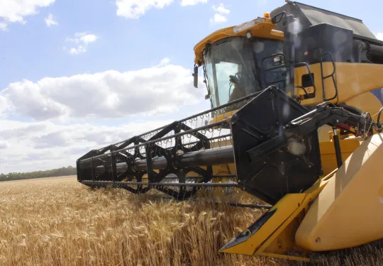 Moissons céréales Fermes de Gally
